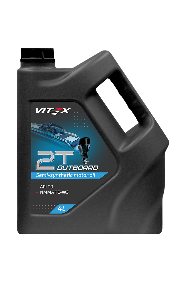 Масло моторное Vitex 2T Outboard TC-W3 — изображение 2