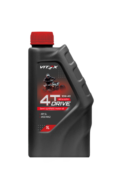 Полусинтетическое моторное масло Vitex Drive ATV/UTV 4T 10w-40