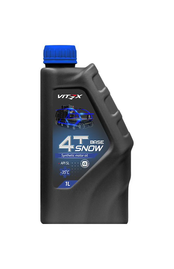 Масло моторное для мотобуксировщиков и снегоходов Vitex Snow Base 5W-40